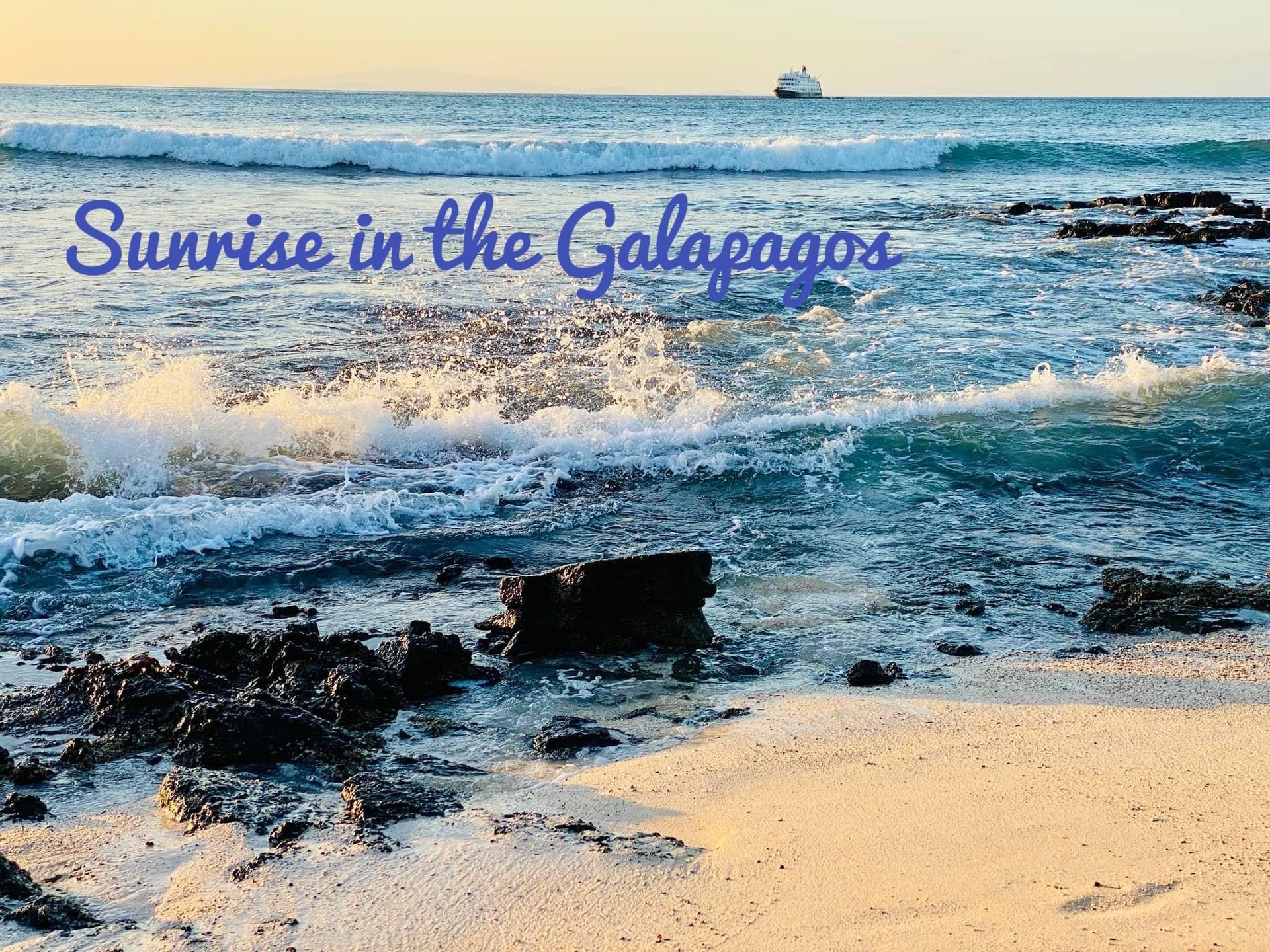 Sunrise in the Galapagos